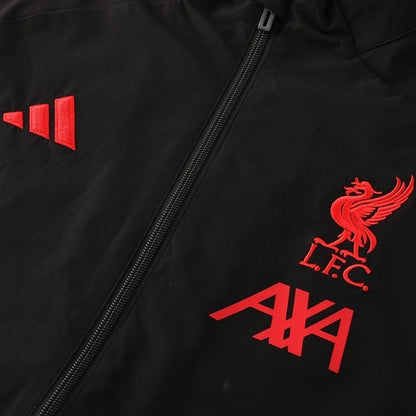 Liverpool větrovka 2025/26 černá