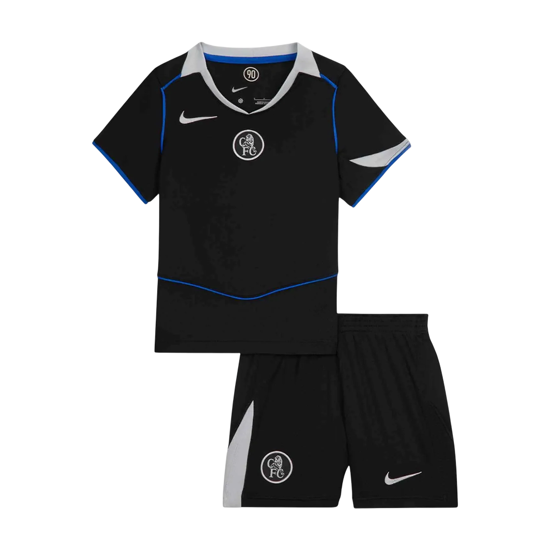 Chelsea dětská třetí sada dresu 2025/26