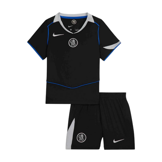 Chelsea dětská třetí sada dresu 2025/26
