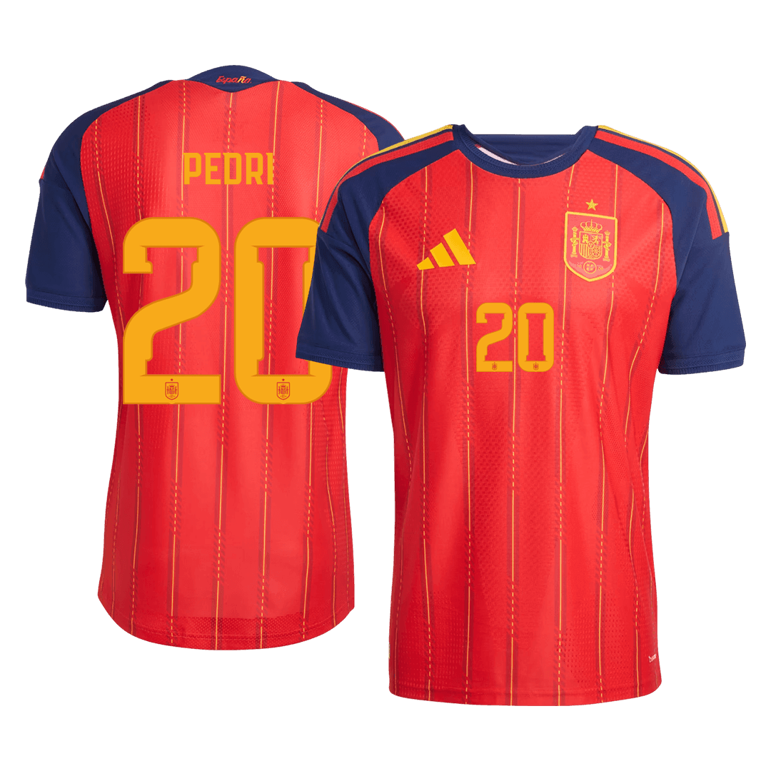Španělsko domácí dres MS 2026 hráčská verze PEDRI #20
