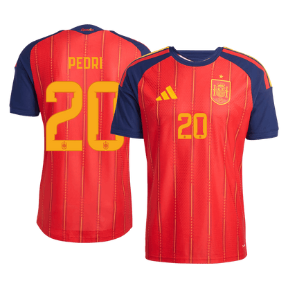 Španělsko domácí dres MS 2026 hráčská verze PEDRI #20