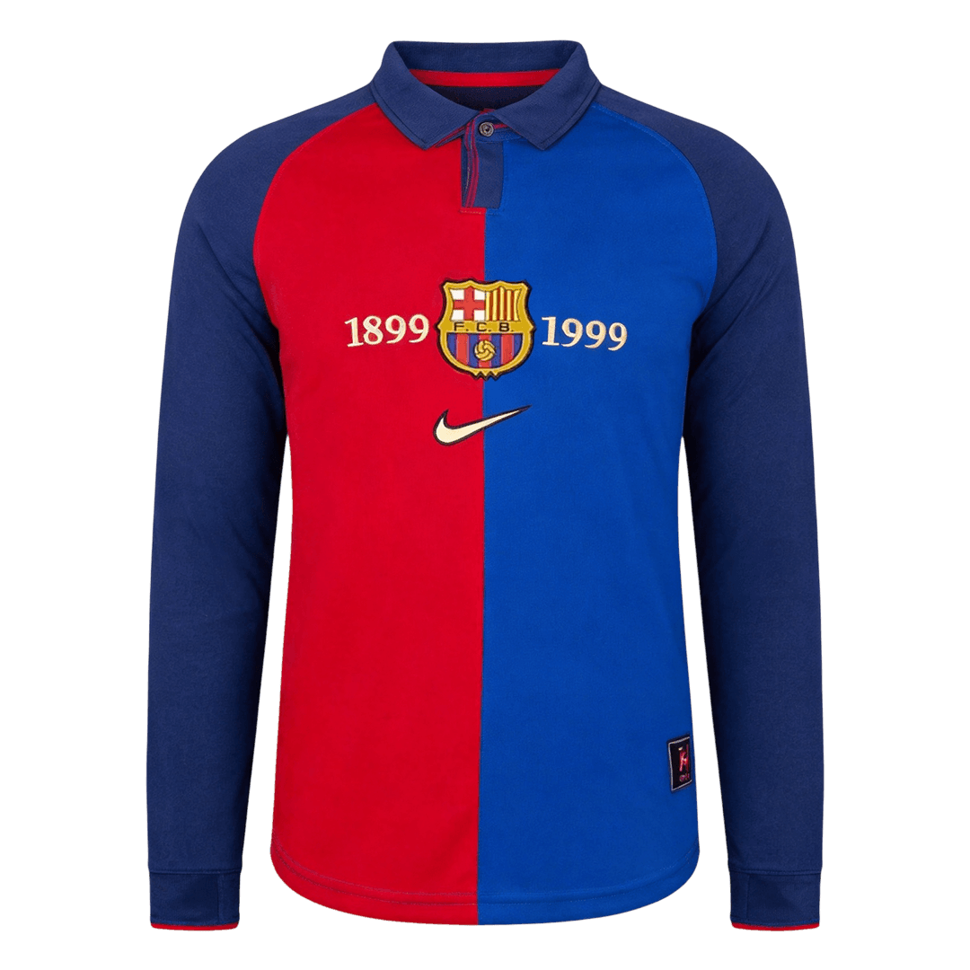 Barcelona Special retro dres 1999/00 dlouhý rukáv