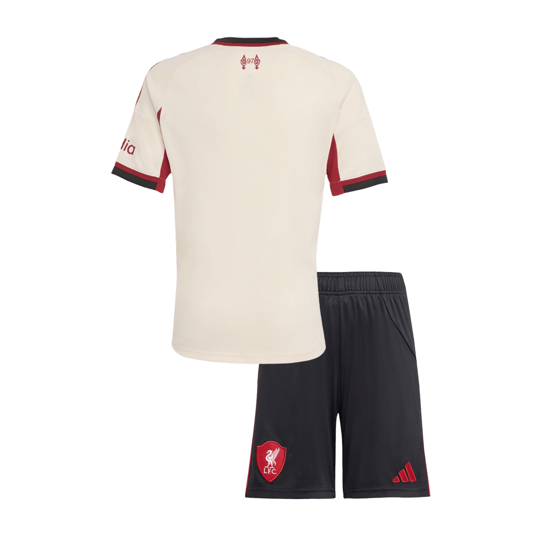 Liverpool dětská venkovní sada dresu 2025/26