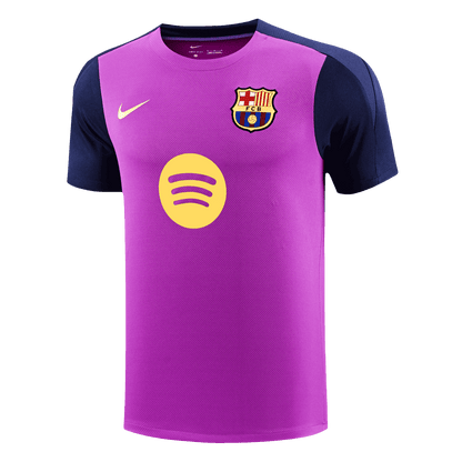 Barcelona předzápasový fotbalový dres 2025/26 - fialová