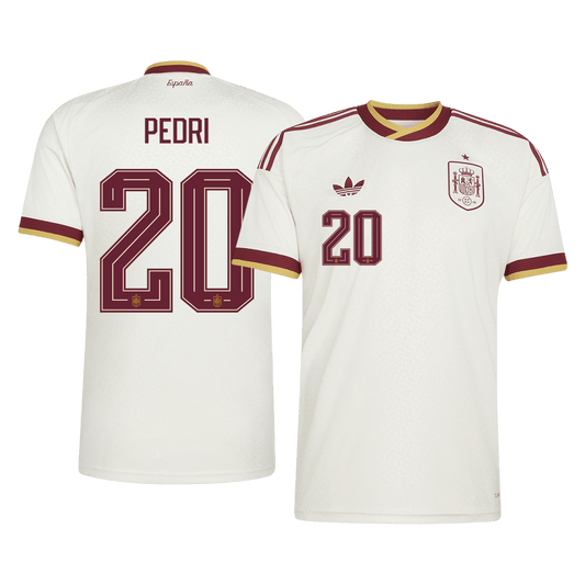 Španělsko venkovní fotbalový dres MS 2026 PEDRI #20