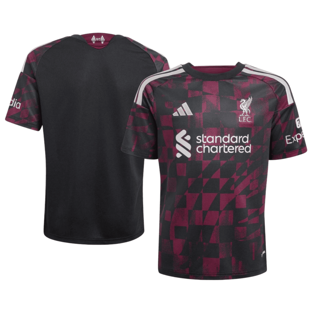 Liverpool třetí fotbalový dres 2026/27