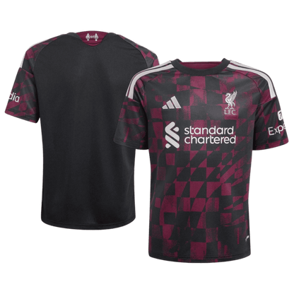 Liverpool třetí fotbalový dres 2026/27