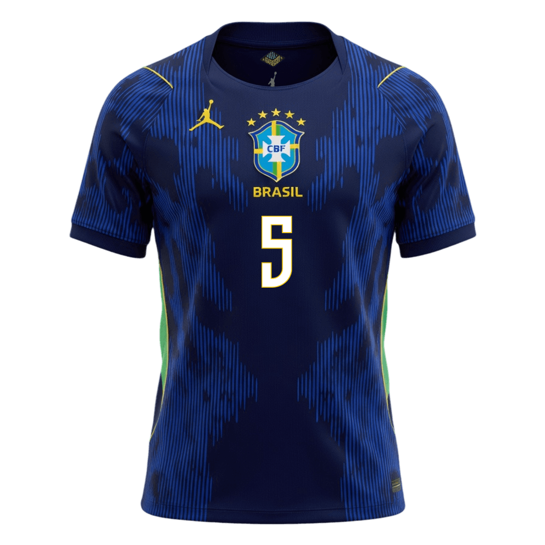 Brazílie venkovní fotbalový dres MS 2026 CASEMIRO #5