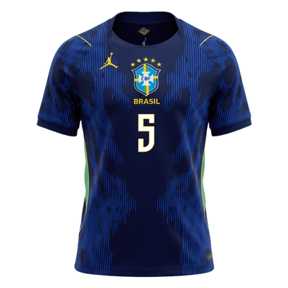Brazílie venkovní fotbalový dres MS 2026 CASEMIRO #5