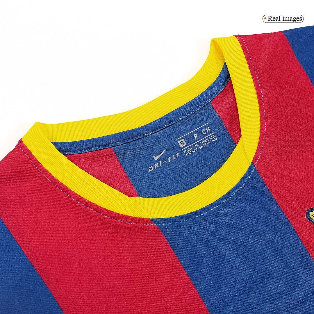 Domácí Retro Dres Barcelona 2010/11 XAVI #6