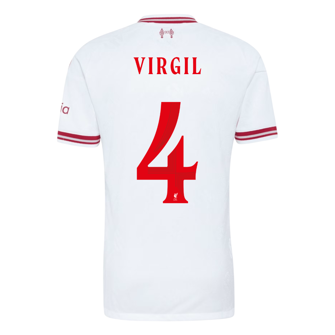 Liverpool venkovní dres 2026/27 hráčská verze VIRGIL #4 UCL