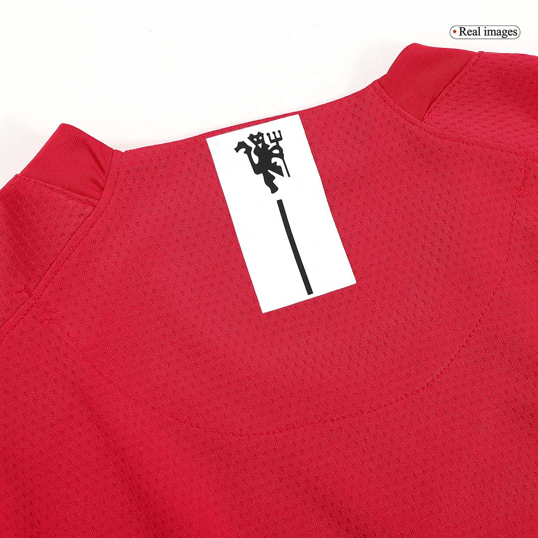 Domácí Retro Dres Manchester United 2007/08 Long Sleeve RONALDO #7 - UCL Final