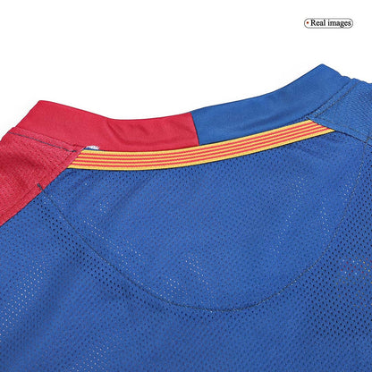 Domácí Retro Dres Barcelona 2008/09 Long Sleeve MESSI #10 - UCL Final