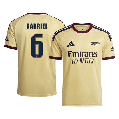 Arsenal třetí fotbalový dres 2026/27 GABRIEL #6 UCL