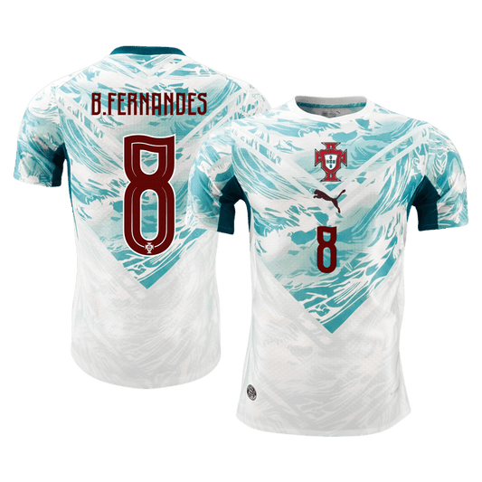 Portugalsko venkovní dres MS 2026 hráčská verze B.FERNANDES #8