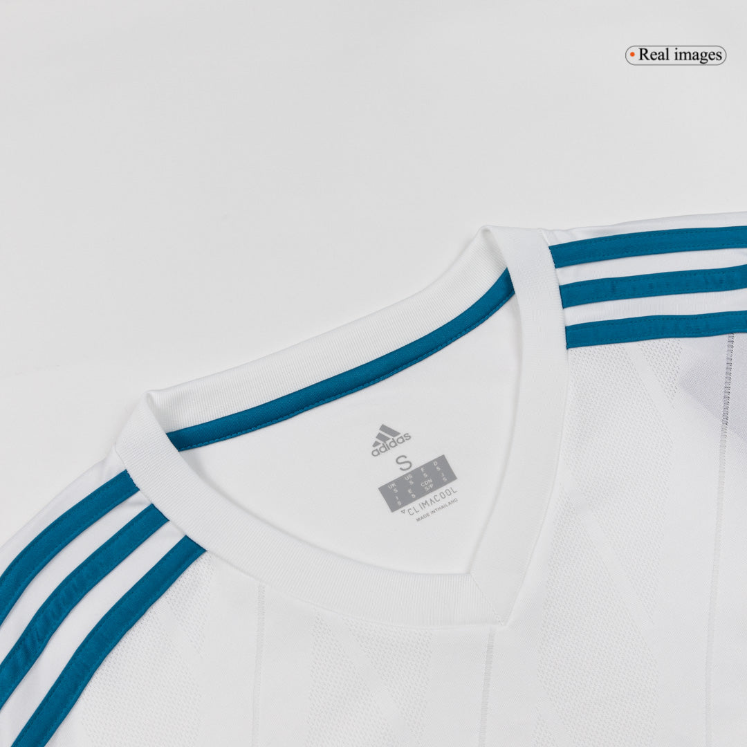 Domácí Retro Dres Real Madrid 2017/18 Retro Long Sleeve KROOS #8