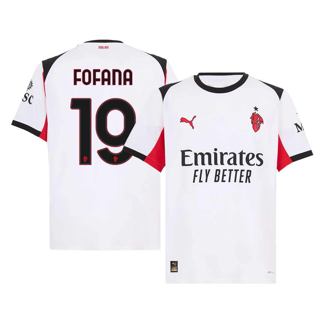 AC Milán venkovní fotbalový dres 2025/26 FOFANA #19