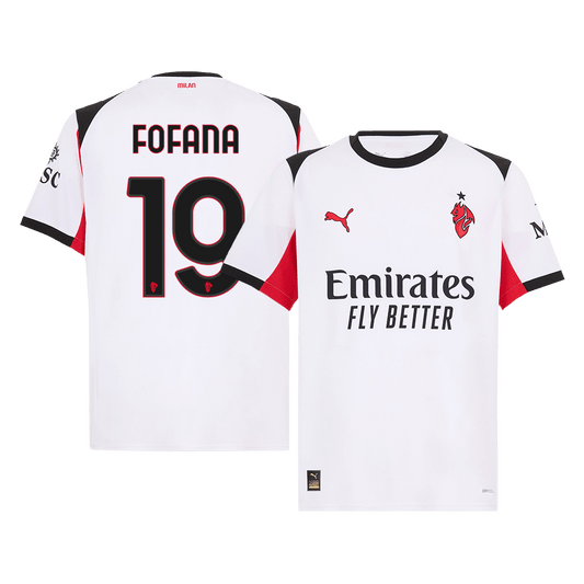 AC Milán venkovní fotbalový dres 2025/26 FOFANA #19