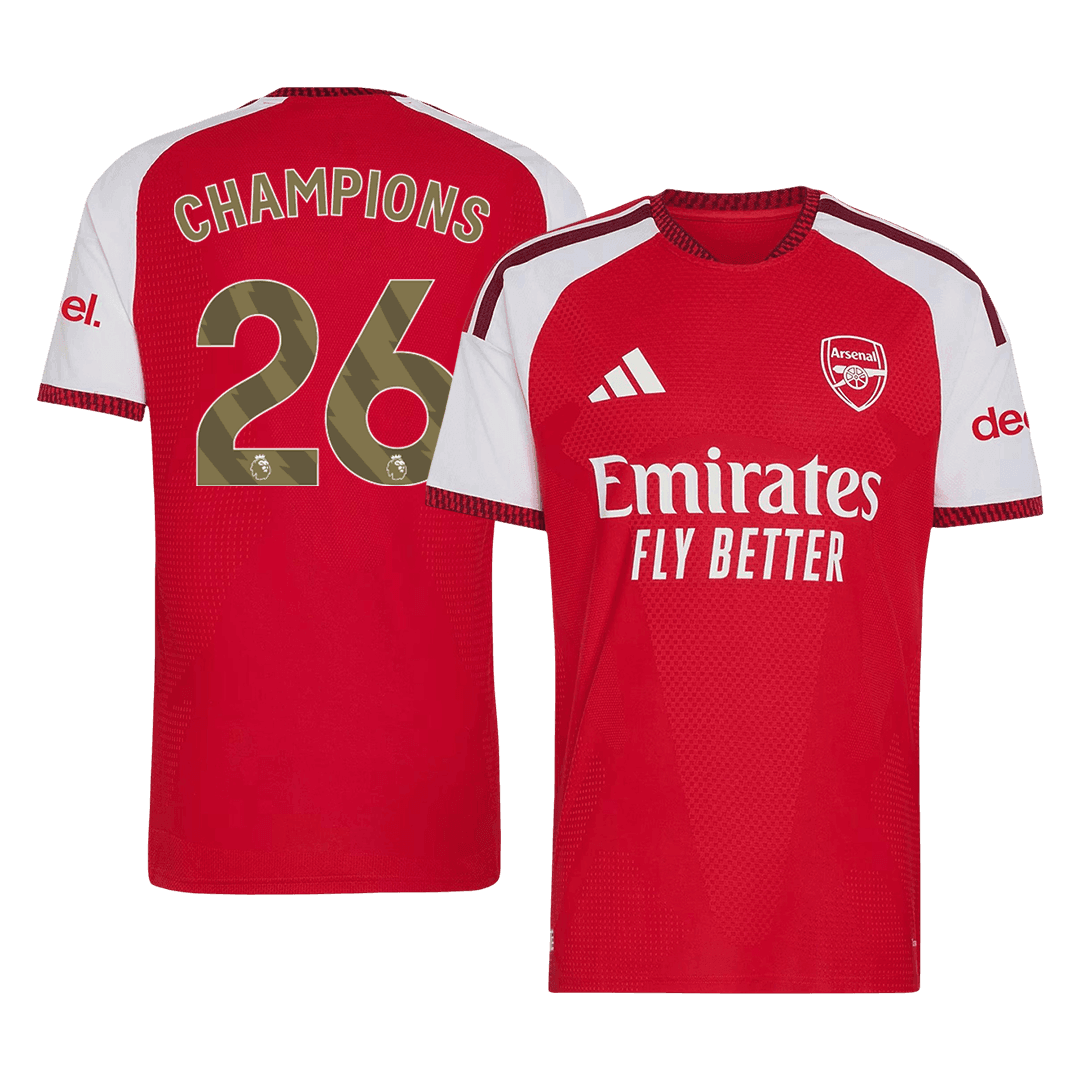 Arsenal domácí dres 2026/27 hráčská verze CHAMPIONS #26