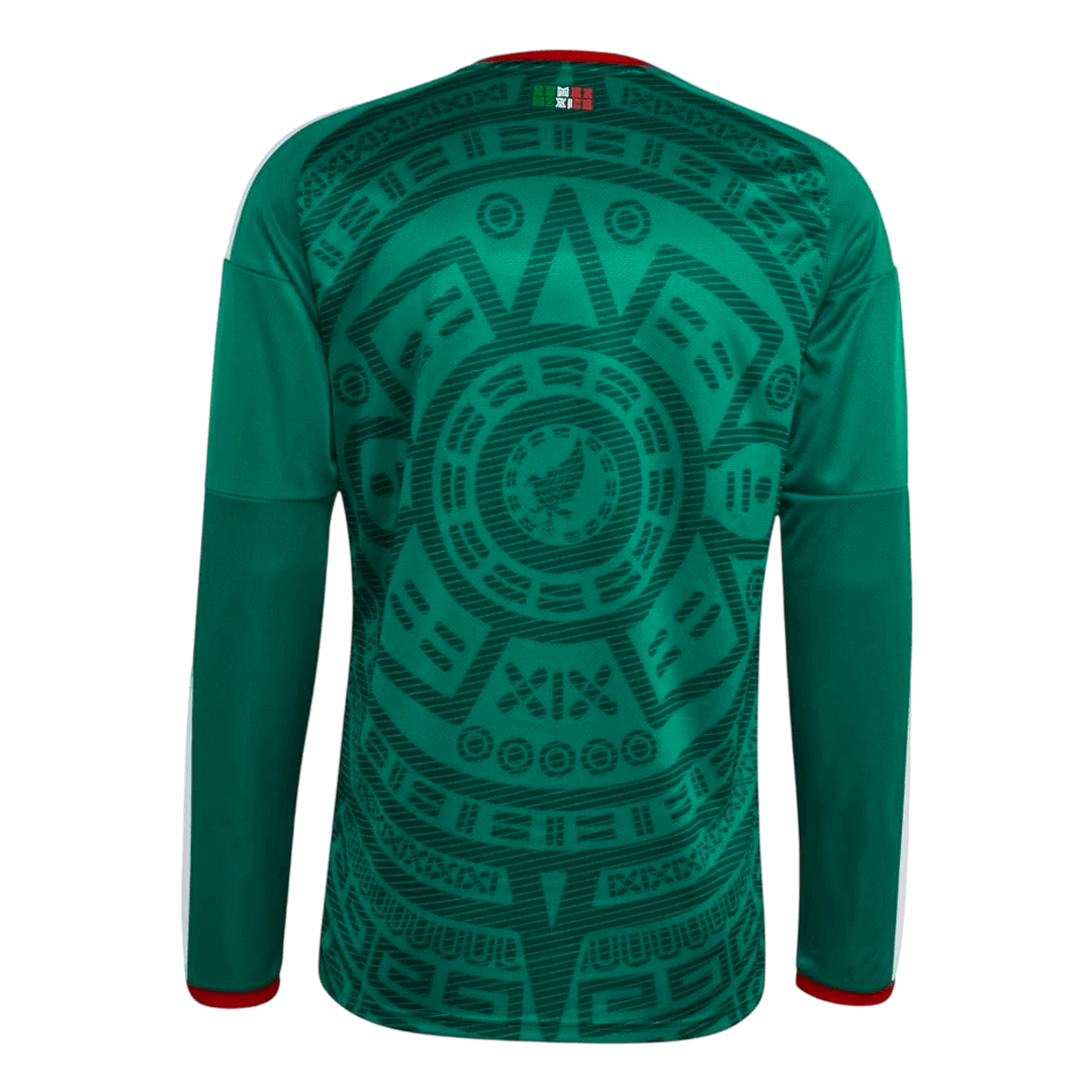Mexiko Domácí Fotbalový Dres MS 2026 dlouhý rukáv