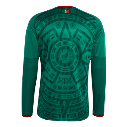 Mexiko Domácí Fotbalový Dres MS 2026 dlouhý rukáv