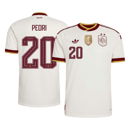 Španělsko venkovní dres MS 2026 hráčská verze PEDRI #20
