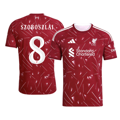 Liverpool domácí fotbalový dres 2026/27 SZOBOSZLAI #8 UCL