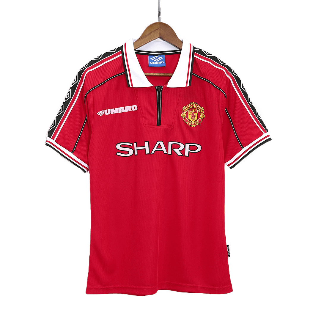 Domácí Retro Dres Manchester United 98/00