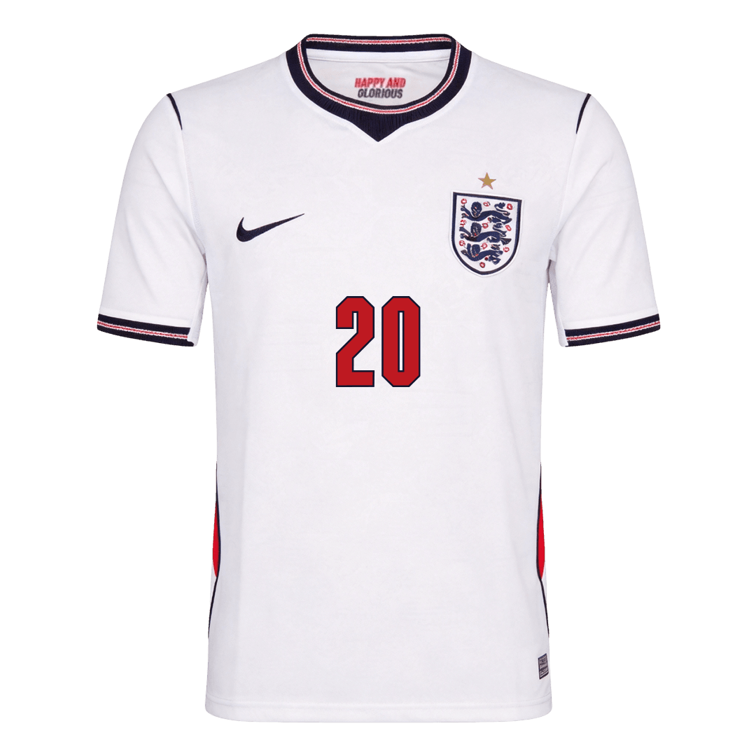 Anglie domácí fotbalový dres MS 2026 PALMER #20