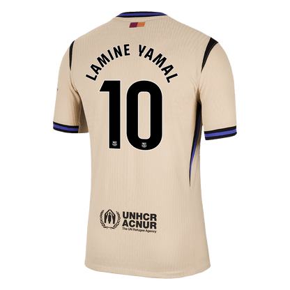 Venkovní Fotbalový Dres Barcelona 25/26 Authentic LAMINE YAMAL #10 UCL