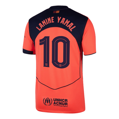 Barcelona třetí fotbalový dres 2025/26 LAMINE YAMAL #10 UCL