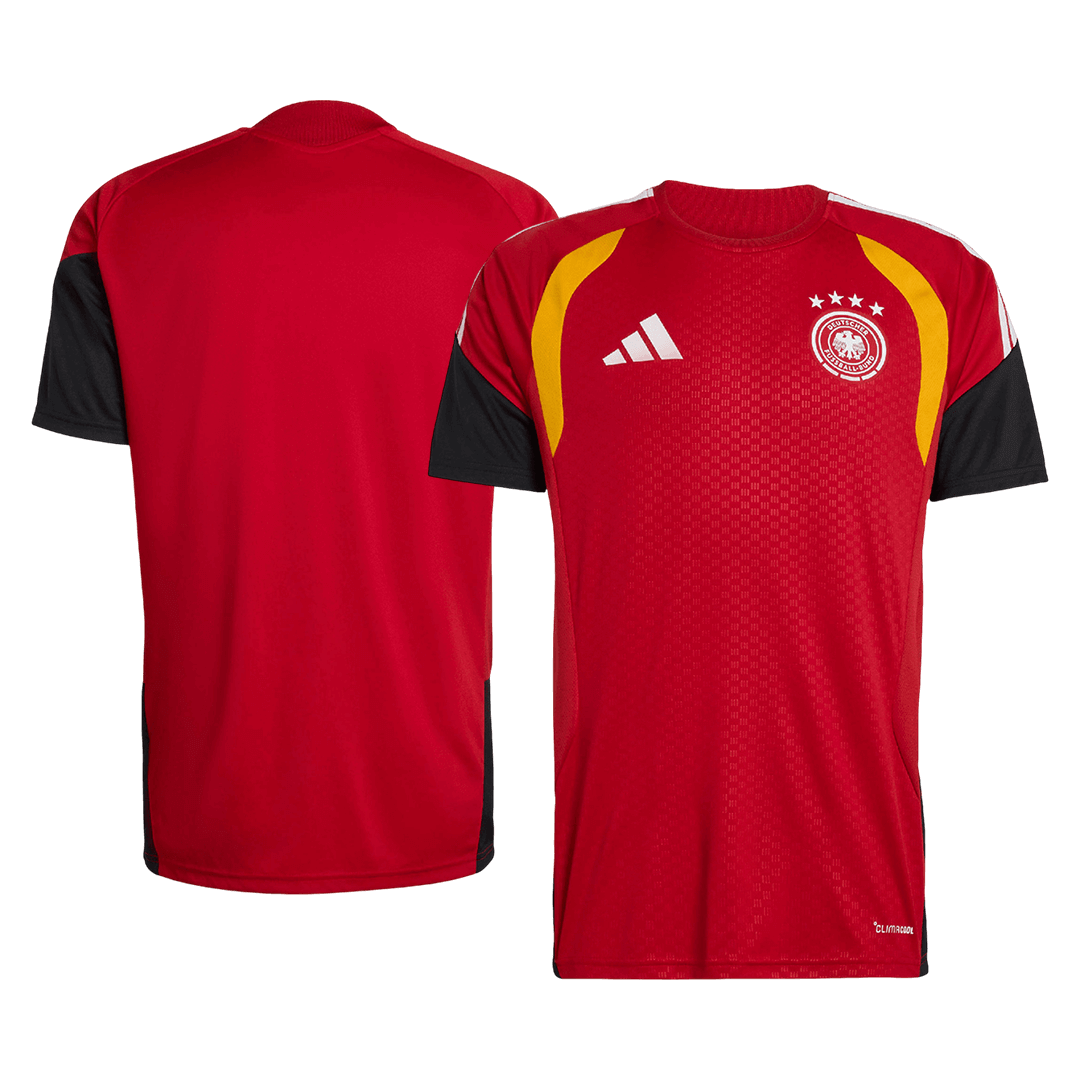 Německý předzápasový fotbalový dres MS 2026 - červená