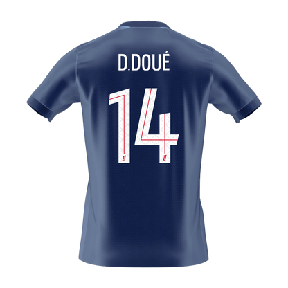 PSG domácí fotbalový dres 2025/26 D.DOUÉ #14