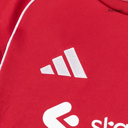 Liverpool domácí fotbalový dres 2025/26 dlouhý rukáv