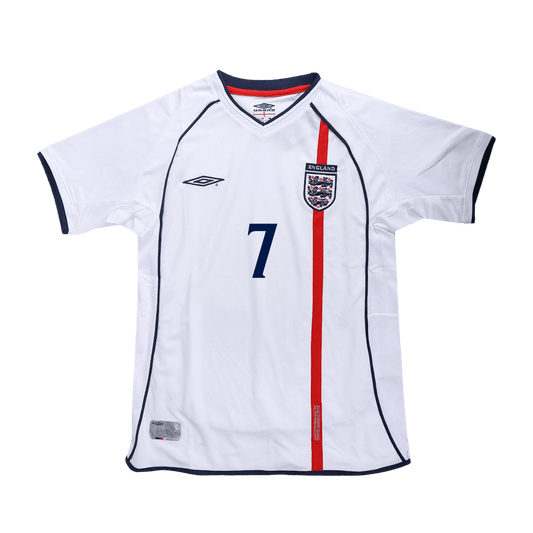 Anglie domácí retro dres 2002 BECKHAM #7