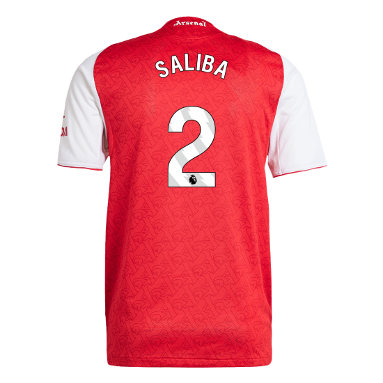 Arsenal domácí dres 2025/26 hráčská verze SALIBA #2