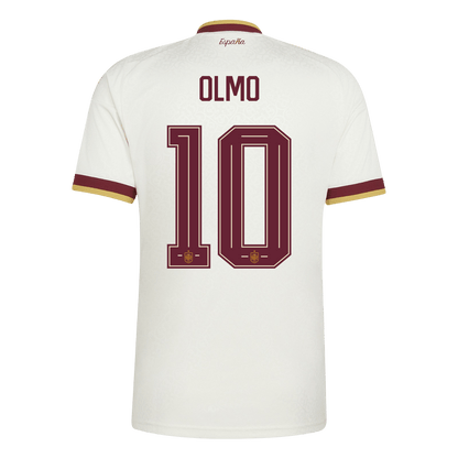 Španělsko venkovní fotbalový dres MS 2026 OLMO #10