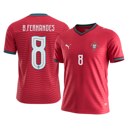 Portugalsko domácí fotbalový dres MS 2026 B.FERNANDES #8