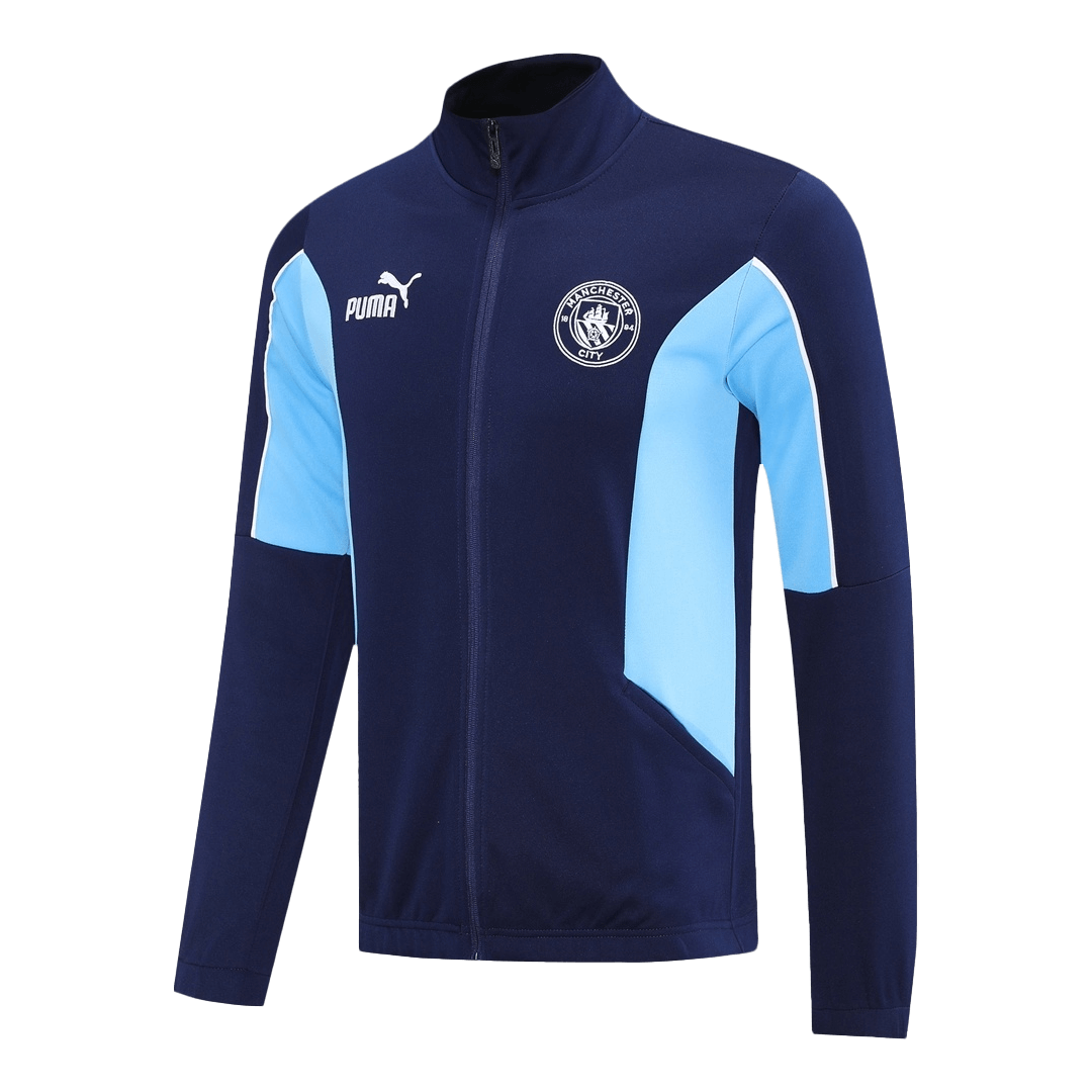 Manchester City tréninková bunda 2025/26 námořnická modrá