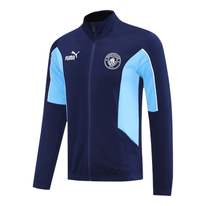 Manchester City tréninková bunda 2025/26 námořnická modrá