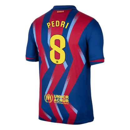 Barcelona čtvrtá fotbalový dres 2025/26 PEDRI #8