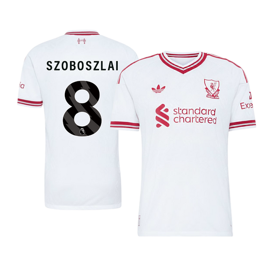 Liverpool venkovní dres 2026/27 hráčská verze SZOBOSZLAI #8