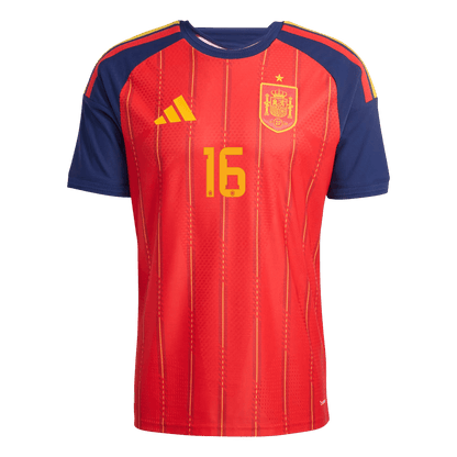 Španělsko domácí dres MS 2026 hráčská verze RODRIGO #16
