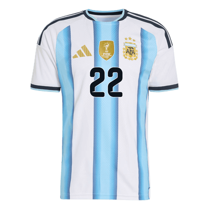 Argentina Domácí fotbalový dres MS 2026 hráčská verze L.MARTÍNEZ #22