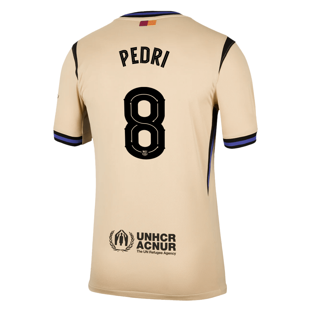 Venkovní Fotbalový Dres Barcelona 25/26 PEDRI #8 UCL