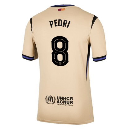 Venkovní Fotbalový Dres Barcelona 25/26 PEDRI #8 UCL