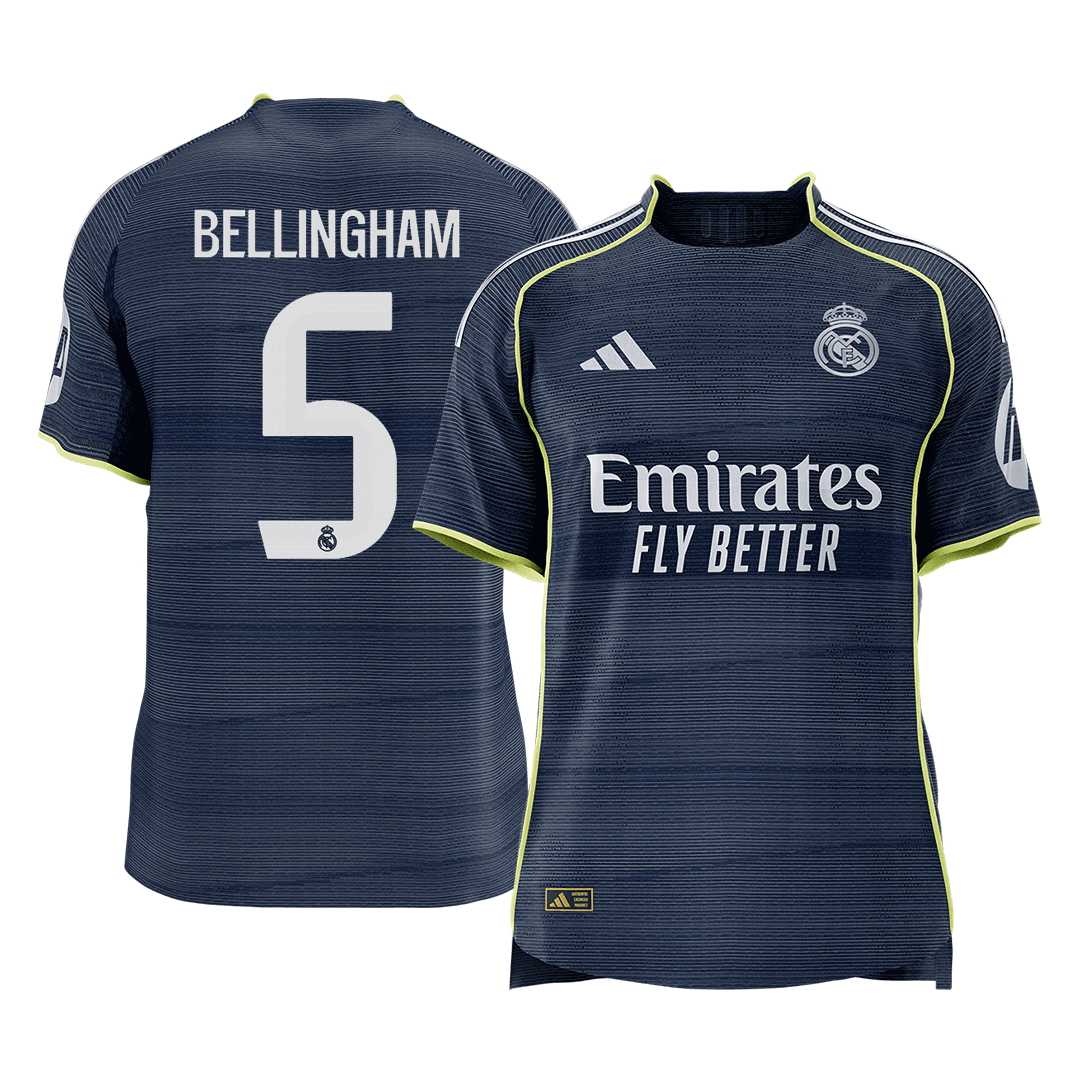 Venkovní Fotbalový Dres Real Madrid 25/26 Authentic BELLINGHAM #5