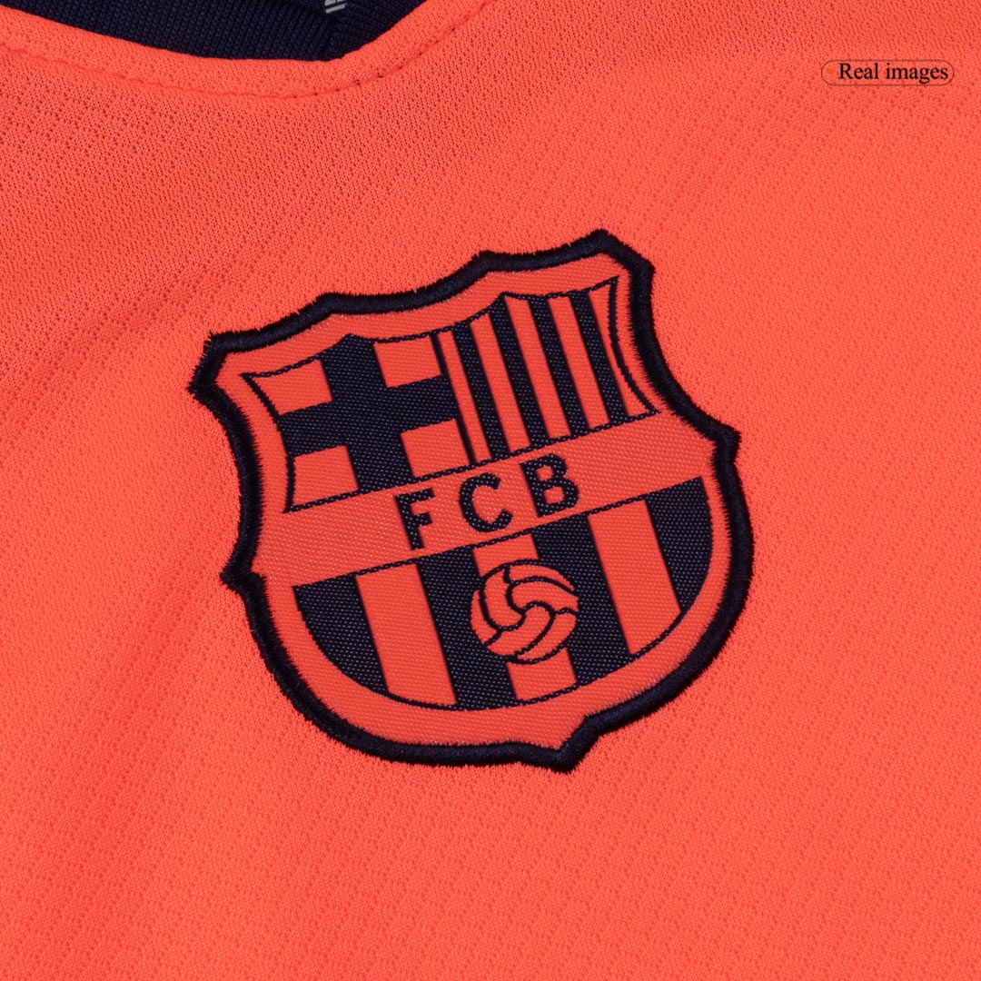 Barcelona dětská třetí sada dresu 2025/26