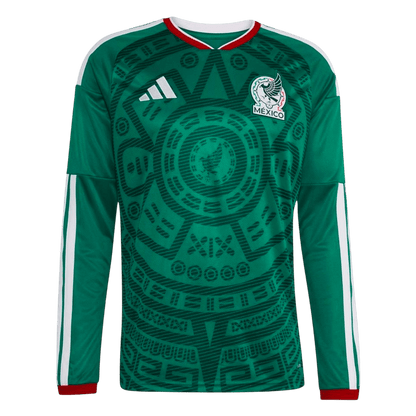Mexiko Domácí Fotbalový Dres MS 2026 dlouhý rukáv