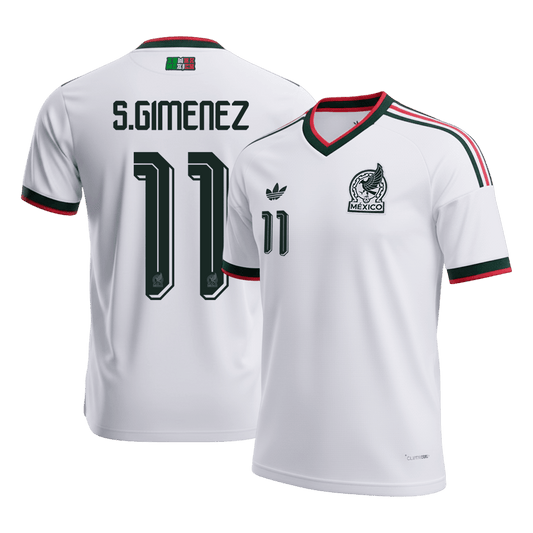 Mexiko venkovní fotbalový dres MS 2026 S.GIMENEZ #11